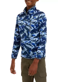 Best Pirce 🥰 Ocean + Coast® Boys 8-20 Space Dye Quarter Snap Pullover 😀 -Ocean & Coast Sales Store Belk 1058
