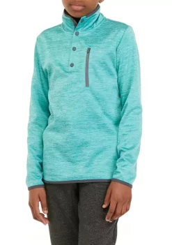 Best Pirce 🥰 Ocean + Coast® Boys 8-20 Space Dye Quarter Snap Pullover 😀 -Ocean & Coast Sales Store Belk 1059
