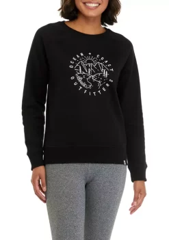 Budget 🤩 Ocean + Coast® 👩 Women's Mountain Logo Graphic Pullover ⌛ -Ocean & Coast Sales Store Belk 1074