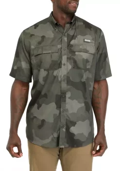 Deals 👍 Ocean + Coast® Big & Tall Short Sleeve Camo Fishing 👕 Shirt 😍