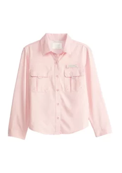 Budget 🎉 Ocean + Coast® 👧 Girls 7-16 Long Sleeve Fishing 👚 Shirt 🛒 -Ocean & Coast Sales Store Belk 1144