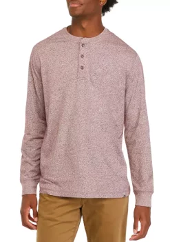 Cheap 👍 Ocean + Coast® Long Sleeve Jaspe Henley 👕 Shirt 🔔 -Ocean & Coast Sales Store Belk 12