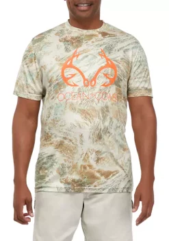Deals ⌛ Ocean + Coast® Big & Tall Ocean Print Graphic T-Shirt 😀 -Ocean & Coast Sales Store Belk 1244