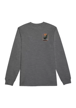 Hot Sale ⭐ Ocean + Coast® Buck with Sunset Graphic T-Shirt 🌟 -Ocean & Coast Sales Store Belk 1255