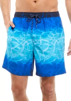 Buy 🥰 Ocean + Coast® 7" Printed Swim Shorts 👍 -Ocean & Coast Sales Store Belk 1270