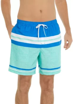 Buy 🥰 Ocean + Coast® 7" Printed Swim Shorts 👍 -Ocean & Coast Sales Store Belk 1275