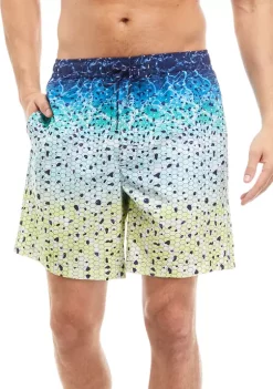 Buy 🥰 Ocean + Coast® 7" Printed Swim Shorts 👍 -Ocean & Coast Sales Store Belk 1276