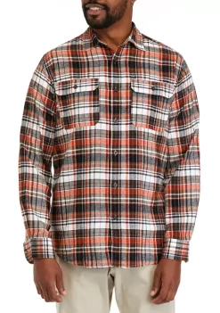 Brand new 🧨 Ocean + Coast® Big & Tall Long Sleeve Flannel 👚 Shirt 👍 -Ocean & Coast Sales Store Belk 129