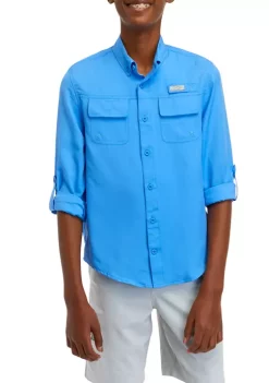 Cheap ❤️ Ocean + Coast® Boys 8-20 Long Sleeve Solid Fish 👕 Shirt 🧨 -Ocean & Coast Sales Store Belk 1343