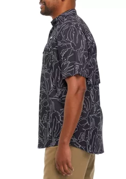 Brand new 🧨 Ocean + Coast® Big & Tall Printed Fishing 👕 Shirt ⌛ -Ocean & Coast Sales Store Belk 1382
