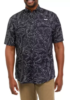 Brand new 🧨 Ocean + Coast® Big & Tall Printed Fishing 👕 Shirt ⌛ -Ocean & Coast Sales Store Belk 1384