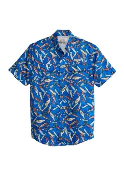 Best reviews of 🛒 Ocean + Coast® Boys 8-20 Short Sleeve Printed Fishing 👕 Shirt ✔️