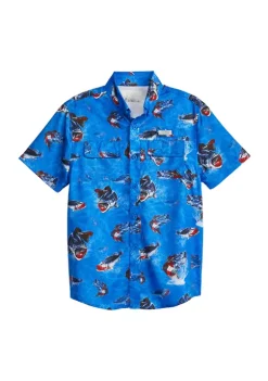Best reviews of 🛒 Ocean + Coast® Boys 8-20 Short Sleeve Printed Fishing 👕 Shirt ✔️ -Ocean & Coast Sales Store Belk 1401