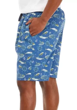 Top 10 😍 Ocean + Coast® Big & Tall Print Pajama Shorts ❤️ -Ocean & Coast Sales Store Belk 1406