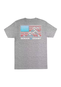 Brand new 👏 Ocean + Coast® Big & Tall Short Sleeve Americana Graphic T-Shirt 🎉 -Ocean & Coast Sales Store Belk 1419