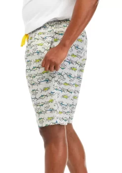 Best Sale ✔️ Ocean + Coast® Big & Tall Print Pajama Shorts 😍 -Ocean & Coast Sales Store Belk 1454