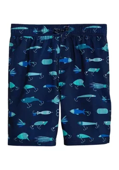 Best reviews of 😉 Ocean + Coast® Boys 8-20 Printed Swim Trunks ⭐ -Ocean & Coast Sales Store Belk 1501