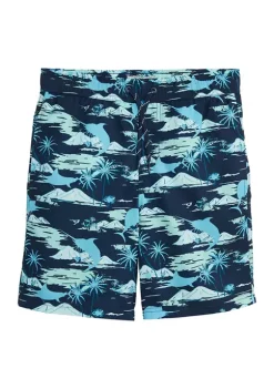 Best reviews of 😉 Ocean + Coast® Boys 8-20 Printed Swim Trunks ⭐ -Ocean & Coast Sales Store Belk 1502