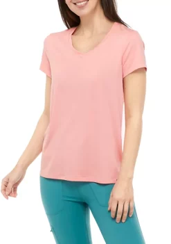 Cheap ⌛ Ocean + Coast® Short Sleeve V-Neck Performance T-Shirt 🔥 -Ocean & Coast Sales Store Belk 1517