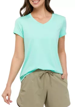 Cheap ⌛ Ocean + Coast® Short Sleeve V-Neck Performance T-Shirt 🔥 -Ocean & Coast Sales Store Belk 1518