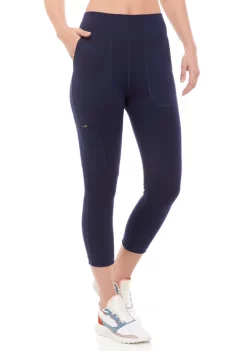 Discount 🌟 Ocean + Coast® 👩 Women's Solid Cargo Capri Leggings ⭐ -Ocean & Coast Sales Store Belk 1540