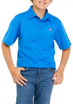 Coupon ⭐ Ocean + Coast® Boys 8-20 Short Sleeve Fishing Polo 😀 -Ocean & Coast Sales Store Belk 1570