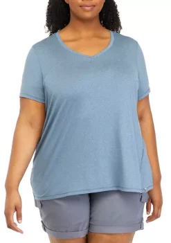 Best reviews of 💯 Ocean + Coast® Plus Size Short Sleeve V-Neck T-Shirt 💯 -Ocean & Coast Sales Store Belk 1617