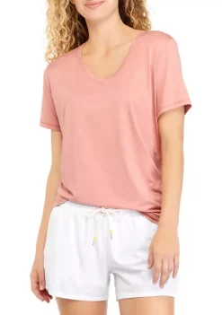 Best reviews of 💯 Ocean + Coast® Plus Size Short Sleeve V-Neck T-Shirt 💯 -Ocean & Coast Sales Store Belk 1618