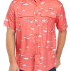 Promo 🧨 Ocean + Coast® Short Sleeve Printed Fishing 👚 Shirt 👏 -Ocean & Coast Sales Store Belk 1674
