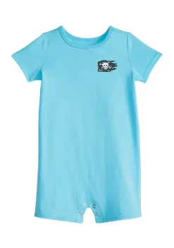 Best Sale 🔔 Ocean + Coast® Baby Boys Graphic Romper ⌛