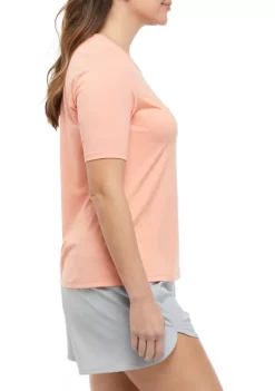 Brand new 🧨 Ocean + Coast® 👩 Women's Elbow Sleeve Cross Back 👕 Shirt 🎁 -Ocean & Coast Sales Store Belk 1794