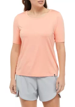 Brand new 🧨 Ocean + Coast® 👩 Women's Elbow Sleeve Cross Back 👕 Shirt 🎁 -Ocean & Coast Sales Store Belk 1796