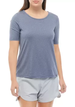 Brand new 🧨 Ocean + Coast® 👩 Women's Elbow Sleeve Cross Back 👕 Shirt 🎁 -Ocean & Coast Sales Store Belk 1797
