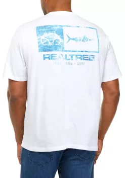 Coupon 👏 Ocean + Coast® X RealTree Big & Tall Short Sleeve Cotton Graphic T-Shirt 💯