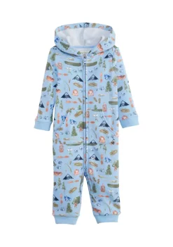 Brand new 👍 Ocean + Coast® Baby Boys Long Sleeve Printed Fleece Romper 👍 -Ocean & Coast Sales Store Belk 184