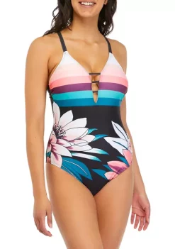 Top 10 💯 Ocean + Coast® Tropical Print One-Piece 🩱 Swimsuit 🤩