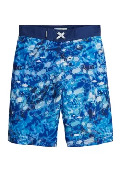 Discount ✔️ Ocean + Coast® Boys 8-20 Printed Board Shorts ⌛ -Ocean & Coast Sales Store Belk 1973
