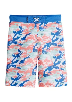 Discount ✔️ Ocean + Coast® Boys 8-20 Printed Board Shorts ⌛ -Ocean & Coast Sales Store Belk 1974