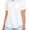 Promo 🤩 Ocean + Coast® 👩 Women's Short Sleeve Fishing 👕 Shirt ✔️ -Ocean & Coast Sales Store Belk 2062