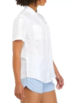 Promo 🤩 Ocean + Coast® 👩 Women's Short Sleeve Fishing 👕 Shirt ✔️ -Ocean & Coast Sales Store Belk 2064