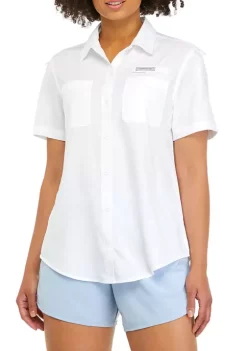 Promo 🤩 Ocean + Coast® 👩 Women's Short Sleeve Fishing 👕 Shirt ✔️ -Ocean & Coast Sales Store Belk 2066