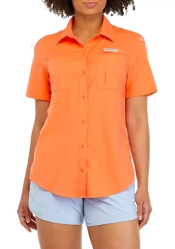 Promo 🤩 Ocean + Coast® 👩 Women's Short Sleeve Fishing 👕 Shirt ✔️ -Ocean & Coast Sales Store Belk 2067