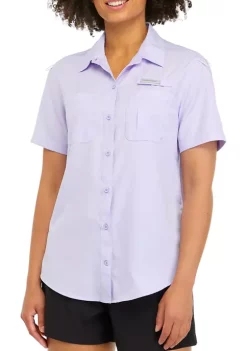 Promo 🤩 Ocean + Coast® 👩 Women's Short Sleeve Fishing 👕 Shirt ✔️ -Ocean & Coast Sales Store Belk 2068