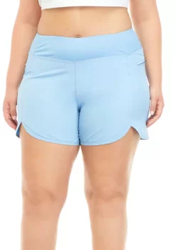 Wholesale 🥰 Ocean + Coast® Plus Size Woven Pull On Shorts 🤩