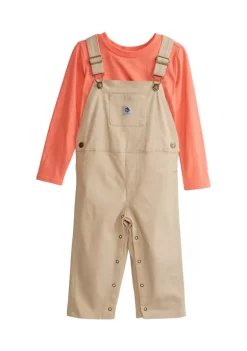 Flash Sale ✔️ Ocean + Coast® Toddler Boys Twill Overall Set 🎉 -Ocean & Coast Sales Store Belk 2087