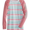 Cheap 🌟 Ocean + Coast® 👧 Girls 7-16 Long Sleeve Swim Rash Guard 🥰 -Ocean & Coast Sales Store Belk 2111