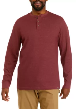 Best deal 🎉 Ocean + Coast® Big & Tall Long Sleeve Thermal Henley 👕 Shirt 🎁 -Ocean & Coast Sales Store Belk 2138