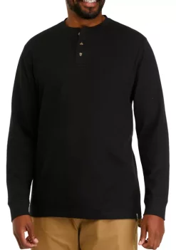 Best deal 🎉 Ocean + Coast® Big & Tall Long Sleeve Thermal Henley 👕 Shirt 🎁 -Ocean & Coast Sales Store Belk 2142