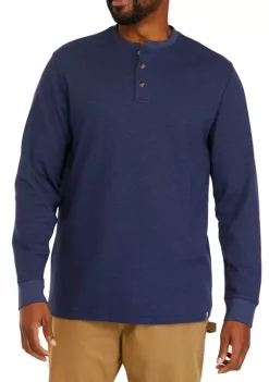 Best deal 🎉 Ocean + Coast® Big & Tall Long Sleeve Thermal Henley 👕 Shirt 🎁 -Ocean & Coast Sales Store Belk 2143