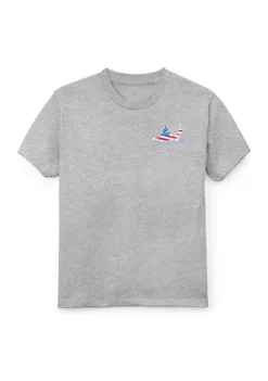 Best deal ✔️ Ocean + Coast® Boys 8-20 Short Sleeve Americana Graphic T-Shirt 🤩